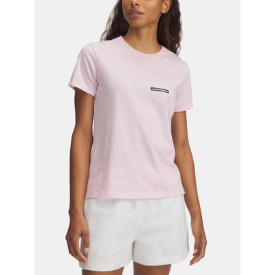 Under Armour Дамска тениска Under Armour UA Rival Outline SS Under Armour | Rozov | ЖЕНИ | XS