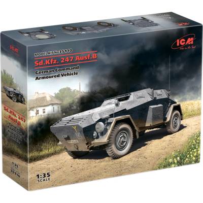 ICM Sd.Kfz. 247 Ausf.B German Command Armoured Vehicle 1:35
