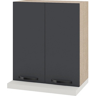 ИРИМ Горен кухненски шкаф за аспиратор Сити МФ-Карбон мат-11-13 60 см