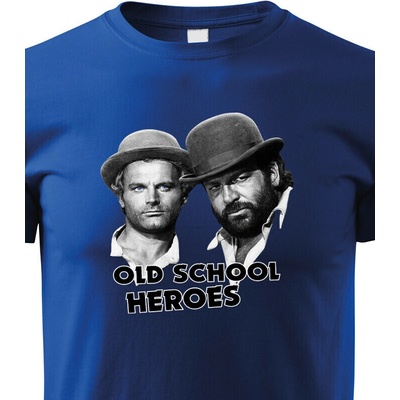 Dětské tričko Bud Spencer a Terence Hill ModráCanvas Dětské tričko Bezvatriko.cz 0818