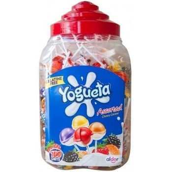 Trebor sweets s.r.o. Jogurtové lízatko Yogueta 1800 g
