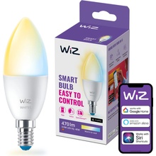 WiZ 871869978707300 LED EEK2021 F A G E14 4.9 W = 40 W ovládání přes mobilní aplikaci 1 ks