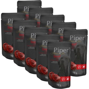 Dolina Noteci Капсула Piper Platinum Pure говеждо и кафяв ориз 10 x 150 г