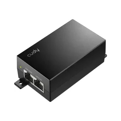 Cudy PoE адаптер Cudy POE48-18W, Gigabit PoE /PoE, 18W, 2 x 10/100/1000Mbps (CUDY-INJ-POE48-18W)