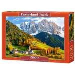 Castorland Puzzle 2000 pcs. Church of St. Magdalena, Dolomites