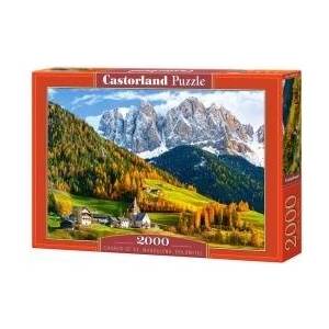 Castorland Puzzle 2000 pcs. Church of St. Magdalena, Dolomites