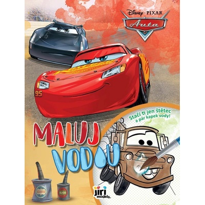 Maluj vodou A4 Auta