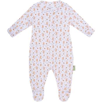 Image 1 of Bio Baby Бебешки гащеризон Bio Baby с кафяв принт (97220411)