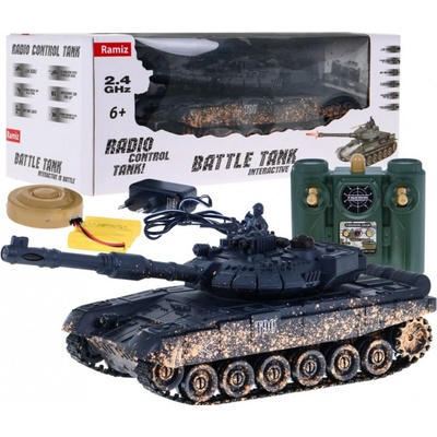 Ramiz RC tank T-90 RTR kamufláž 1:28
