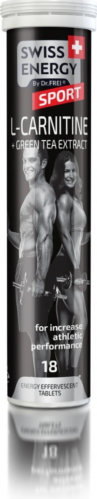 Swiss Energy L-Carnitine 20 šumivých tablet