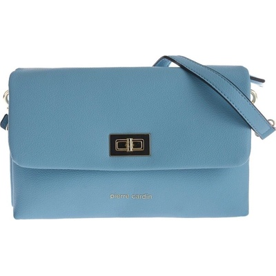 Pierre Cardin Elegantní dámská kabelka 7421 Azurová Modrá 7421-FR09-AZZUR