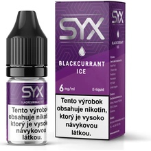 Syx Classic Blackcurrant Ice 10 ml 12 mg