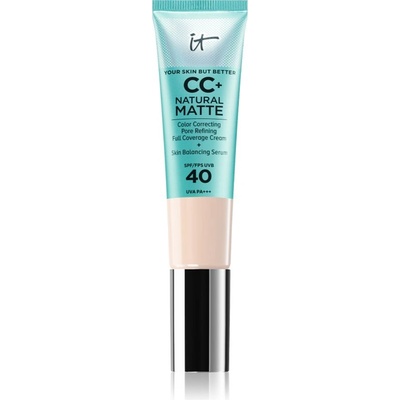 IT Cosmetics Your Skin But Better CC+ Natural Matte CC крем за матиране SPF 40 Fair Porcelain 32ml