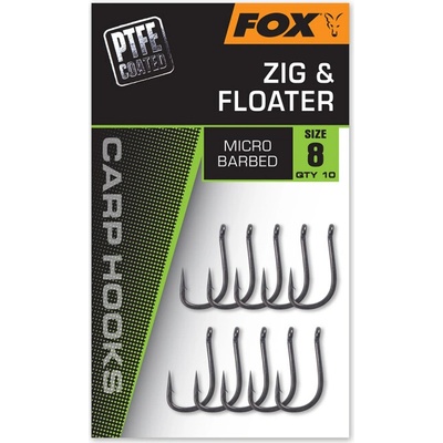 Fox Háčky Carp Hook Zig & Floater 10ks vel. 10