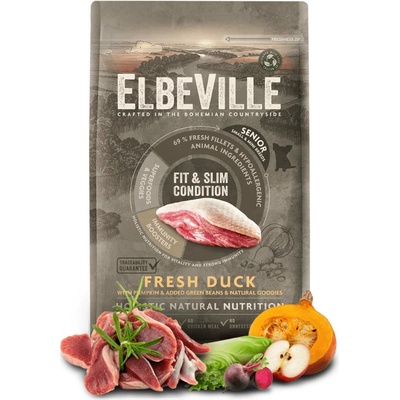 Elbeville Senior Mini Fresh Duck Fit and Slim Condition 4 kg