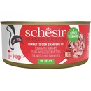 Schesir Cat C&B Wet Adult Tuniak a krevety v želé 85 g