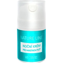 Iven Cosmetics noční pleťový krém pro mastnou pleť nature line 50 ml