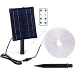 Aigostar - LED регулируема соларна лента LED/5W/3, 2V 5 м 2700K IP65 + DO (AI1162)
