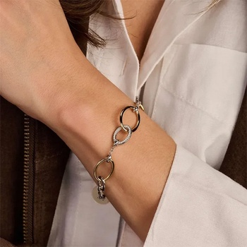 Ti Sento Сребърна дамска гривна Ti Sento 23096ZY (23096ZY)