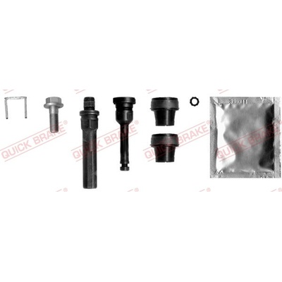 QUICK BRAKE Sada vodiacich puzdier brzdového strmeňa 1131367X