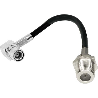 Anténny adaptér SMB samica/F konektor samica, 10 cm