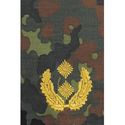 Bundeswehr Výložky BW GENERALMAJOR FLECKTARN/zlaté vyšitie