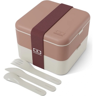 Monbento Obědový box Flex pink moka 1l