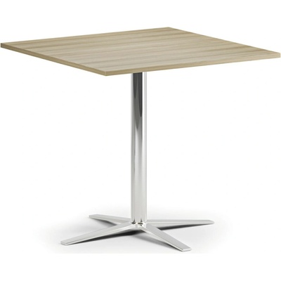 B2B Partner Aura 60 x 60 cm chrom podnož dub přírodní 499917