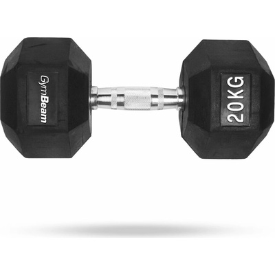 GymBeam Jednoručka Hexagonal 20 kg
