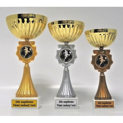 VIZINGR Nohejbalové poháry 458-LAC006 458-LAC006/28 cm