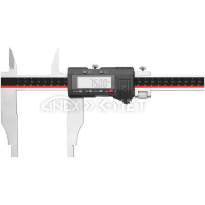 K-MET Дигитален шублер k-met 6044-05-200 - 500 мм, челюсти 200 мм, 0.01 мм (6044-05-200)
