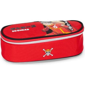Ученически овален несесер One Piece Red (73246)
