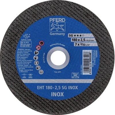 Pferd rezný kotúč rovný 180 mm 61326423 25 ks