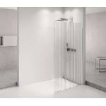 POLYSAN Architex - Душ стена Walk-In, 126x210 см, хром/флюено стъкло AXC130FL (AXC130FL)