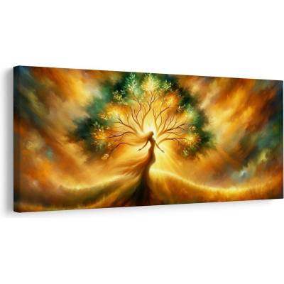 Obraz harmonie s přírodou - 120x60