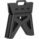 Skládací stolička SPRINGOS STAX šedá