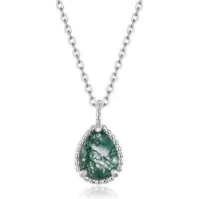Grace Silver Jewellery Stříbrný náhrdelník NH1274-P005793/97 Stříbrná