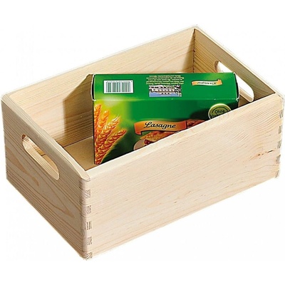 Kesper Víceúčelová dřevěná bedýnka 30 x 20 x 14 cm – Zboží Mobilmania