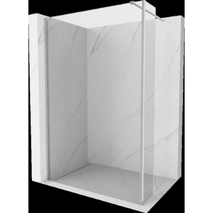 Mexen Kioto стена за душ Walk-in 115 x 40 cm, прозрачен, никел мат - 800-115-212-97-00-040 (800-115-212-97-00-040)