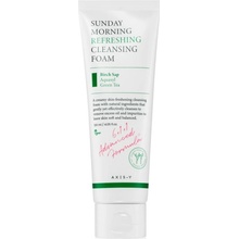 AXIS-Y 6+1+1 Advanced Formula Sunday Morning Refreshing Cleansing Foam hĺbkovo čistiaca krémová pena pre citlivú pleť 120 ml