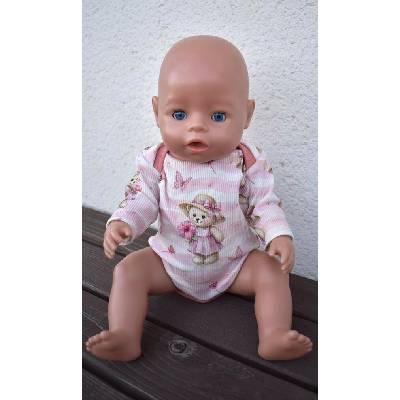 Šité doplňky pro panenky Body Medvědí holčička