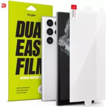 Ringke Гъвкав Протектор за Samsung S22 Ultra, Ringke Dual Easy Full Glass, Прозрачен (8809848203459)