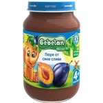 Bebelan Плодово пюре Bebelan Puree - Сини сливи, 190 g (18317)