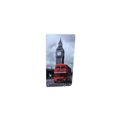 Vtipné plechové cedule rozměr 40 x 30 cm Big ben