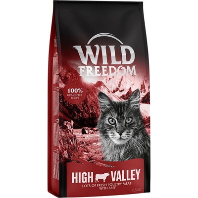 Wild Freedom Adult High Valley hovädzie bez obilnín 2 x 6,5 kg