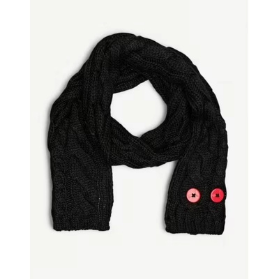 PUMA Long Knit Scarf Black