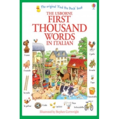 First Thousand Words in Italian - Heather Ameryová