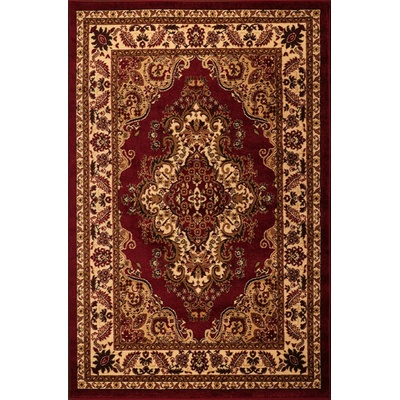 Jutex Medailon 6985A červeno krémový