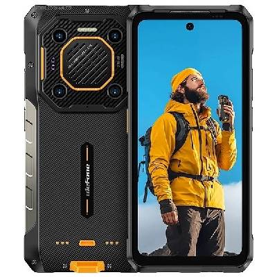 Armor 26 Ultra, 5G, Удароустойчив (12+12GB) + 512GB, 200MP Камера, Нощно виждане + Камера 3x Zoom, Батерия 15600mAh (черен) (Ulefone Armor 26 Ultra)