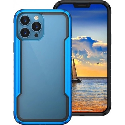 AppleKing odolný kovový Armor iPhone 13 Pro Max - modré